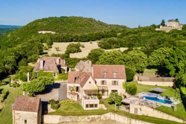 A secluded Dordogne hamlet, minutes away from Sarlat. The estate comprises of two main villas, both with private swimming pools.