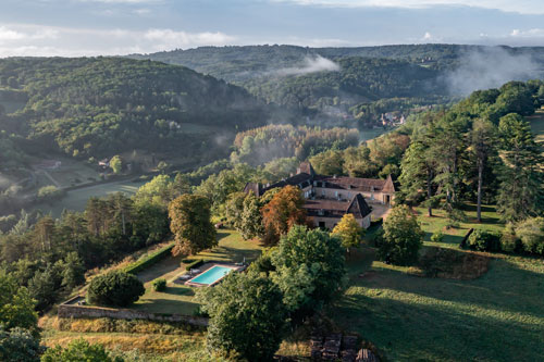 Château de la Poujade – Authentieke chartreuse in de Périgord Noir met panoramisch uitzicht over de Dordognevallei