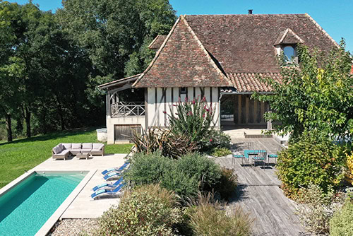 les colombages f luxe vakantiehuis dordogne