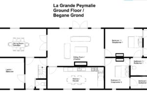 33 la grande peymalie floorplan bg luxe vakantiehuis dordogne