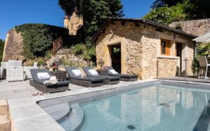 42 chateau de rouffillac poold luxe vakantiehuis dordogne