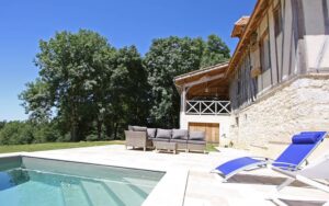 6 colombages pool 9271 luxe vakantiehuis dordogne