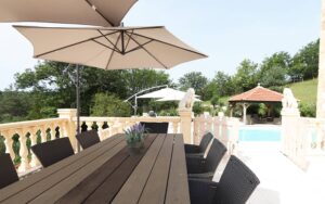 7 villa monplaisant terrasb luxe vakantiehuis dordogne