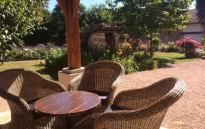 domaine de bonnefond overdekt terrasc luxe vakantiehuis dordogne