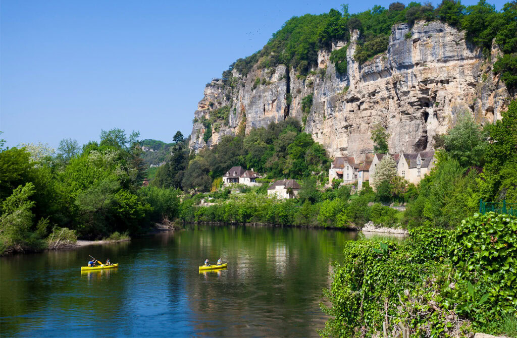 La Roque-Gageac: schilderachtig dorp aan de Dordogne