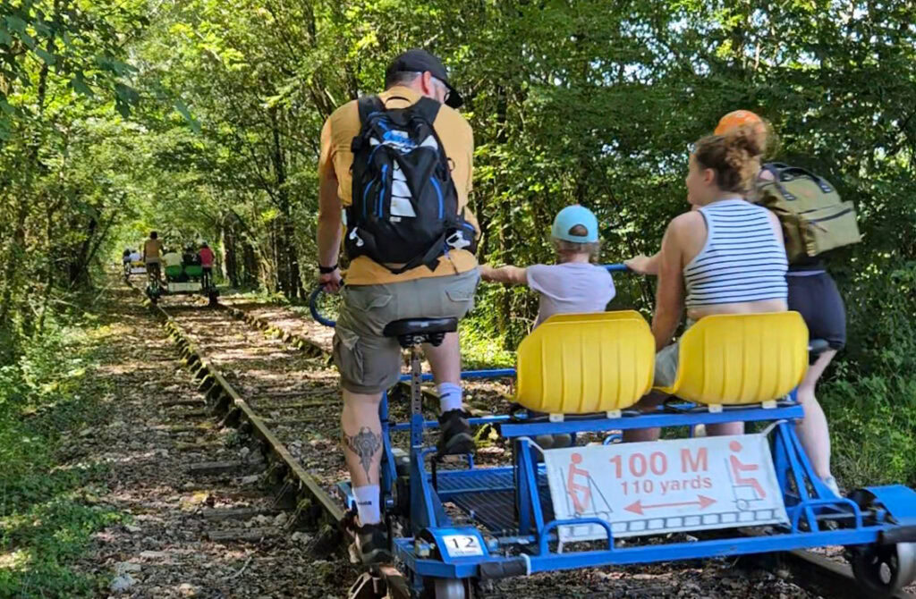 velorail perigord vert luxe vakantiehuis dordogne