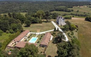 57 chateau de lasfonds areal2 luxe vakantiehuis dordogne