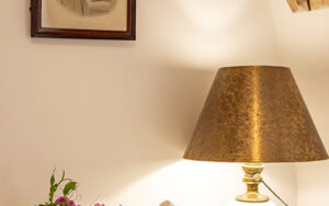 Elegant interior with vintage decor in a luxury Dordogne holiday house.