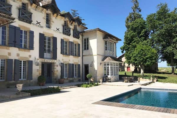 Stunning chateau with a private pool close to Bergerac. It's the destination for fine wine lovers for a reason!